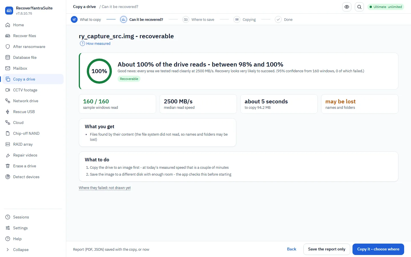 The feasibility verdict &mdash; measured numbers, not a guess.