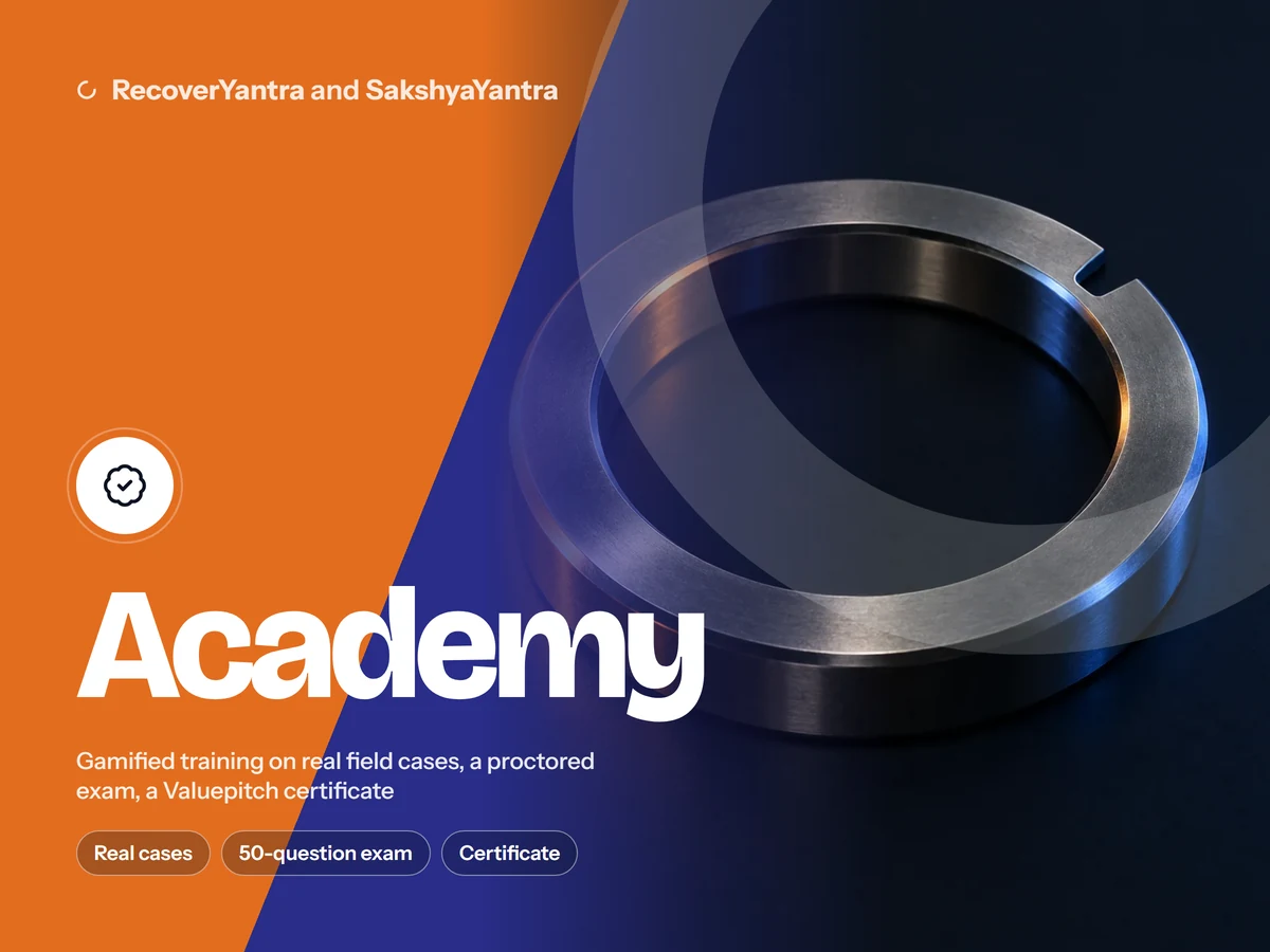 The RecoverYantra and SakshyaYantra Academy cover
