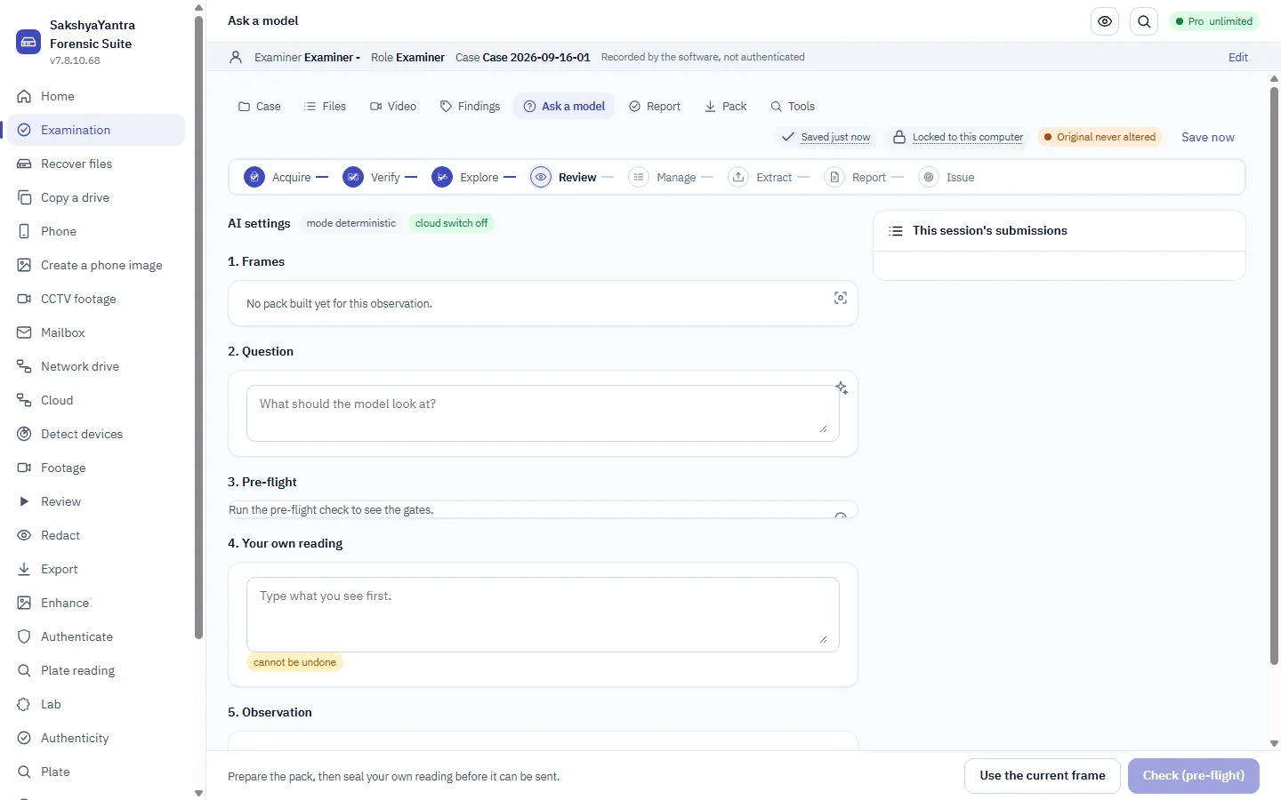 AI observations in SakshyaYantra Enterprise