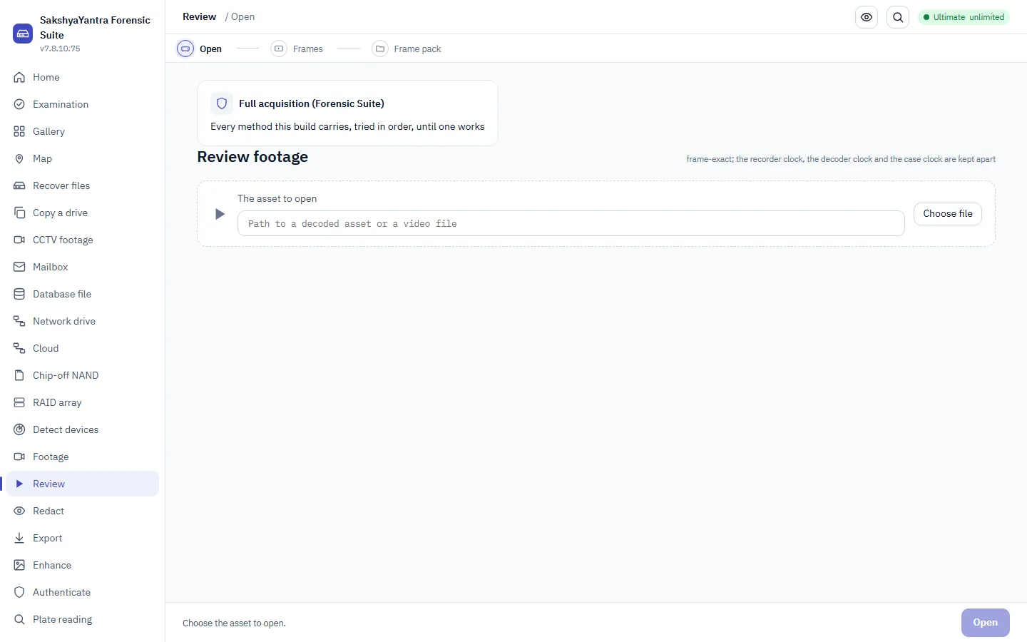 Review Player in SakshyaYantra Enterprise