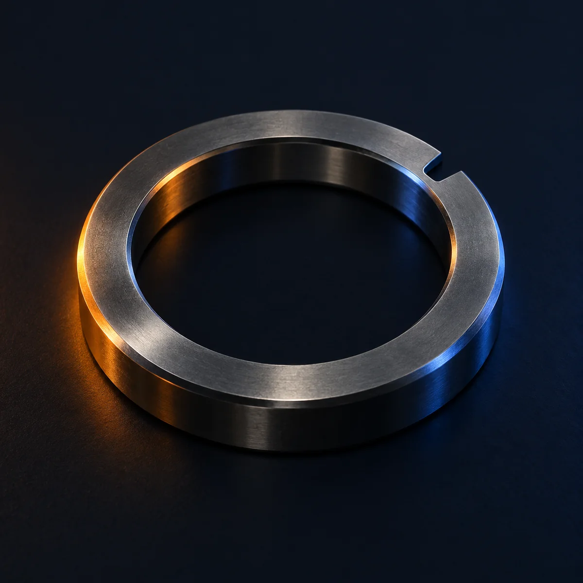One engine: the platter ring seal, lit by the recovery family's saffron and the forensic family's indigo
